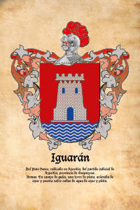 Escudo heráldico del apellido IGUARAN
