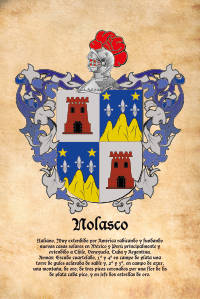 Escudo heráldico del apellido NOLASCO