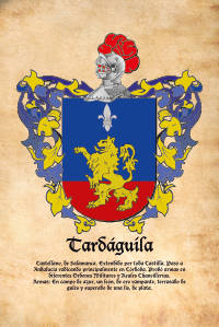 Escudo heráldico del apellido TARDAGUILA