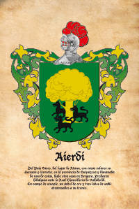 Escudo heráldico del apellido Aierdi
