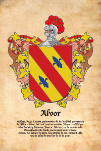 Escudo heráldico del apellido Alvor