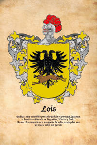 Escudo heráldico del apellido LOIS