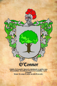 Escudo heráldico del apellido OCONNOR