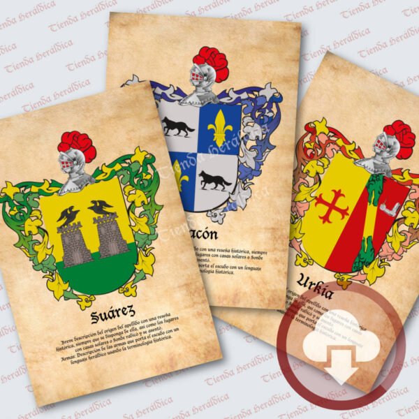 Escudo heráldico en digital