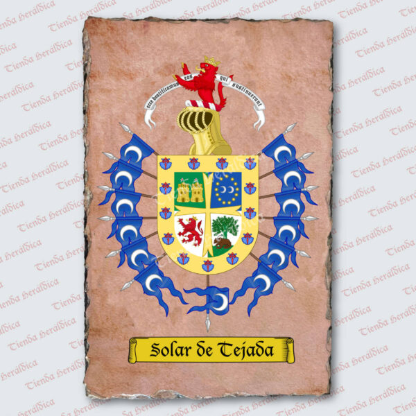 Pizarra heráldica diseño personalizado - Imagen 2