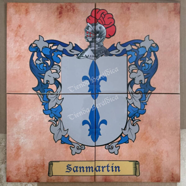 Azulejos con un escudo heráldico - Imagen 6